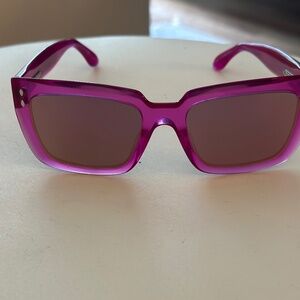 ISABEL MARANT Pink  Square Sunglasses
